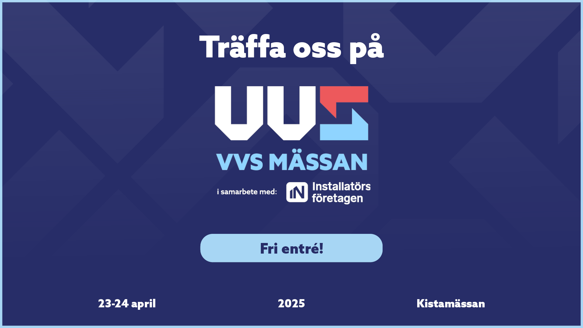 HVAC fair Kista Sweden